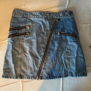 FOREVER 21 denim mini skirt